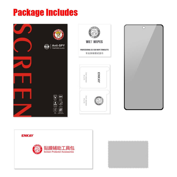 1 PCS For Samsung Galaxy A52 4G / 5G ENKAY 28 Degree Anti-peeping Tempered Glass Full Screen Film - free shipping - PMC TechLife - Order now!