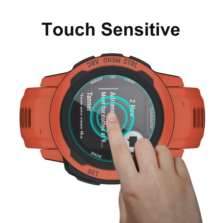 10 PCS ENKAY 0.2mm 9H Tempered Glass Screen Protector Watch Film Compatible with Garmin Instinct 2S - Screen Protector by ENKAY | Online Shopping South Africa | PMC TechLife | Buy Now Pay Later Mobicred