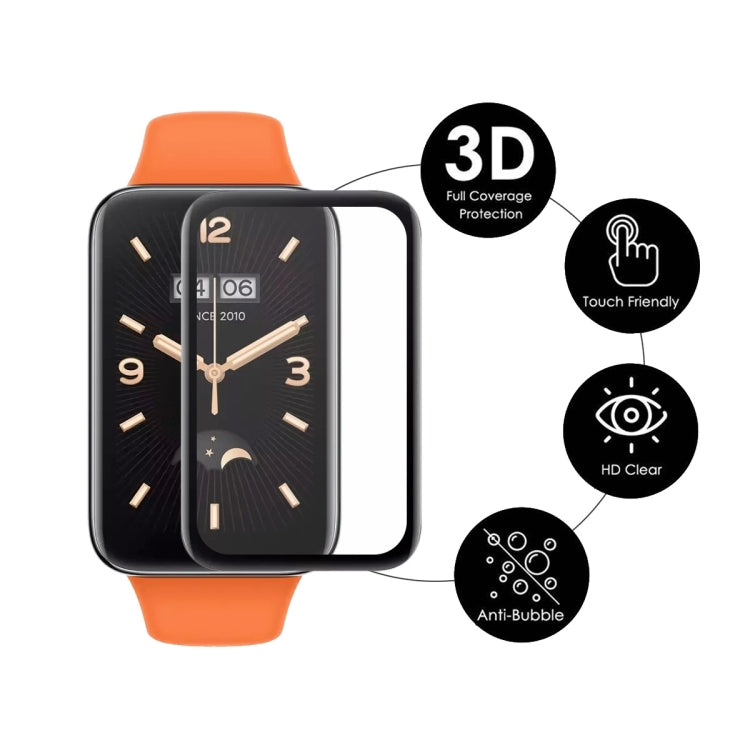 2 PCS For Xiaomi Band 7 Pro ENKAY 3D Full Coverage Soft PC Edge + PMMA HD Screen Protector Film - Screen Protector by ENKAY | Online Shopping South Africa | PMC TechLife | Buy Now Pay Later Mobicred