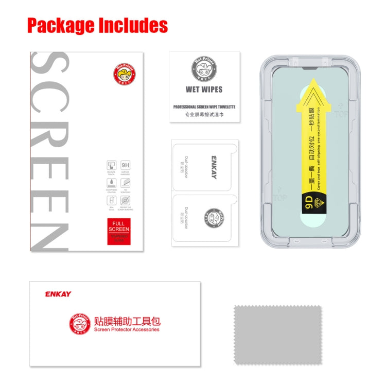 For iPhone 13 / 13 Pro ENKAY Quick Stick Eye-protection Tempered Glass Film - iPhone 13 Pro Tempered Glass by ENKAY | Online Shopping South Africa | PMC TechLife | Buy Now Pay Later Mobicred