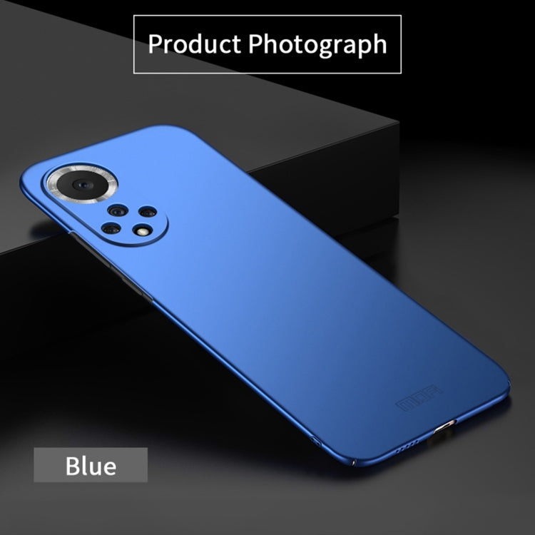 For Huawei Nova 9 MOFI Frosted PC Ultra-thin Hard Phone Case(Blue) - Huawei Cases by MOFI | Online Shopping South Africa | PMC TechLife | Buy Now Pay Later Mobicred