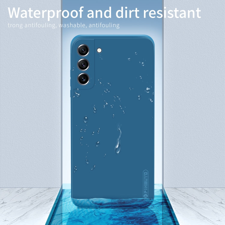 For Samsung Galaxy S21 FE 5G PINWUYO Sense Series Liquid Silicone TPU Phone Case(Blue) - free shipping - PMC TechLife - Order now!