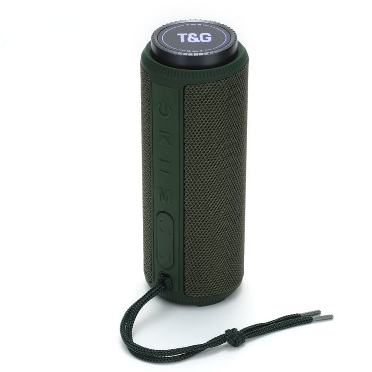 T&G TG332 10W HIFI Stereo Waterproof Portable Bluetooth Speaker(Green) - Desktop Speaker by T&G | Online Shopping South Africa | PMC TechLife | Buy Now Pay Later Mobicred