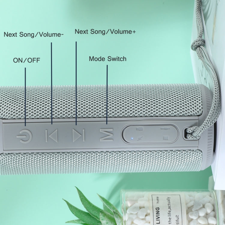 T&G TG332 10W HIFI Stereo Waterproof Portable Bluetooth Speaker(Green) - Desktop Speaker by T&G | Online Shopping South Africa | PMC TechLife | Buy Now Pay Later Mobicred