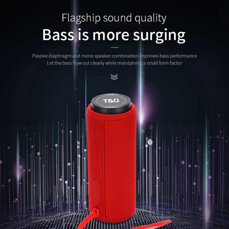 T&G TG332 10W HIFI Stereo Waterproof Portable Bluetooth Speaker(Black) - Desktop Speaker by T&G | Online Shopping South Africa | PMC TechLife | Buy Now Pay Later Mobicred
