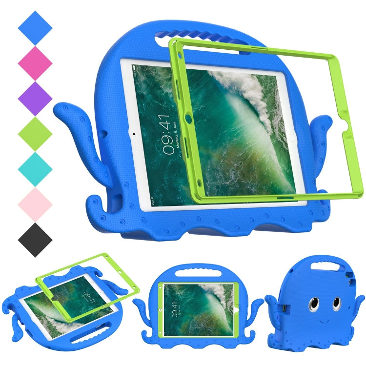 For iPad 10.2 2019 / 2020 Octopus Style EVA + PC Tablet Case with Strap(Blue) - iPad 10.2 Cases by PMC TechLife | Online Shopping South Africa | PMC TechLife | Buy Now Pay Later Mobicred