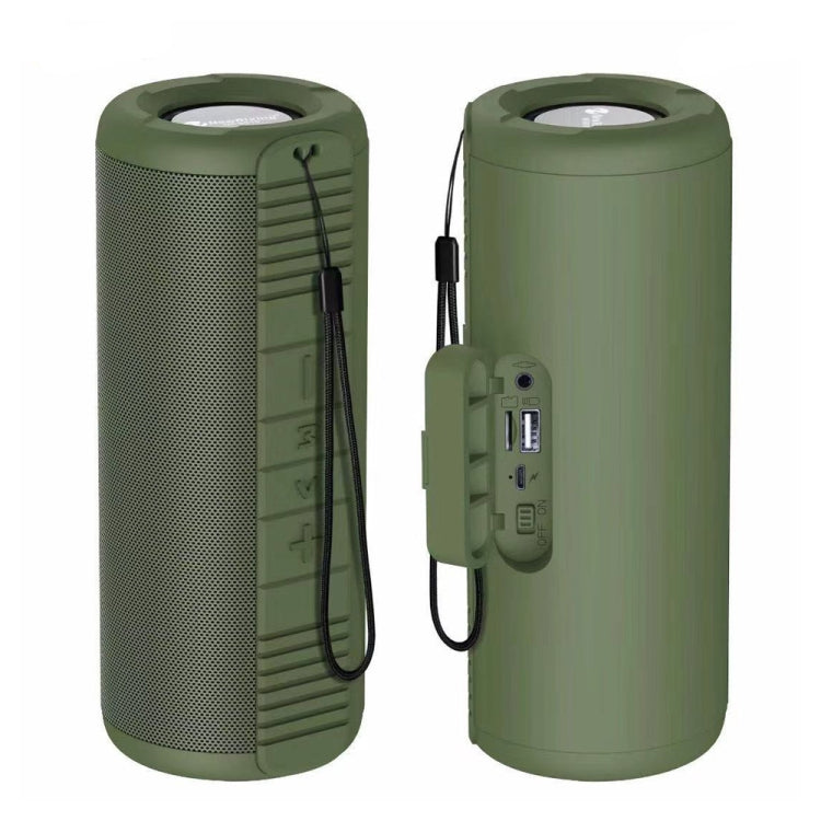 NewRixing NR9019 TWS Portable Stereo Bluetooth Speaker Support TF Card / FM(Red) - free shipping - PMC TechLife - Order now!