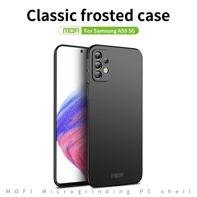 For Samsung Galaxy A53 5G MOFI Frosted PC Ultra-thin Hard Phone Case(Rose gold) - free shipping - PMC TechLife - Order now!