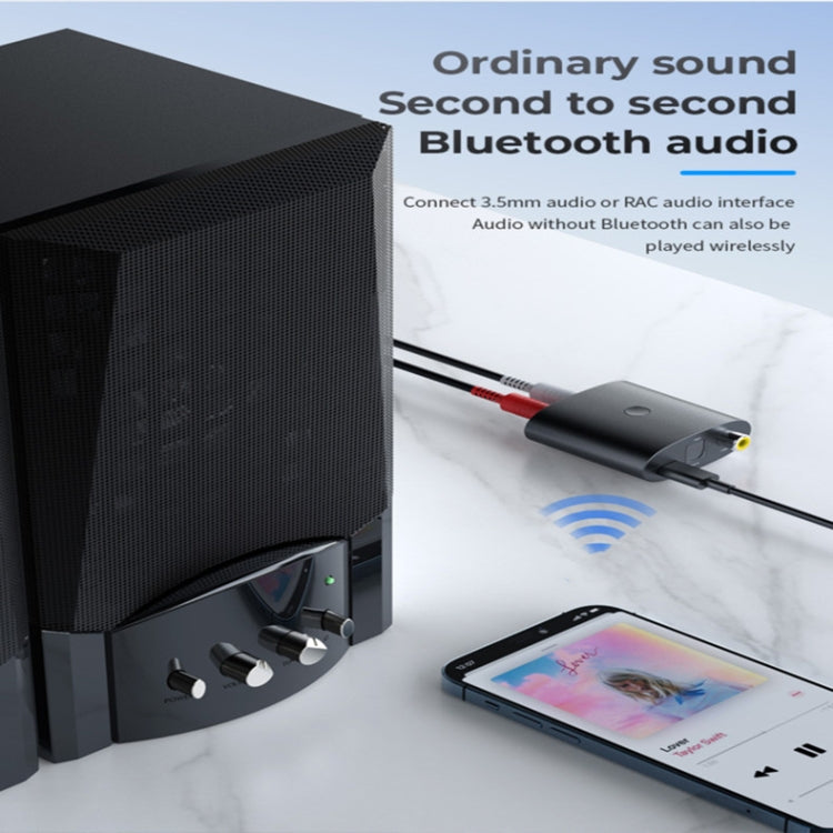 BT-B36 Bluetooth 5.1 Audio Receiver TV Fiber Coaxial Digital to Analog Converter - Audio Receiver Transmitter by PMC TechLife | Online Shopping South Africa | PMC TechLife