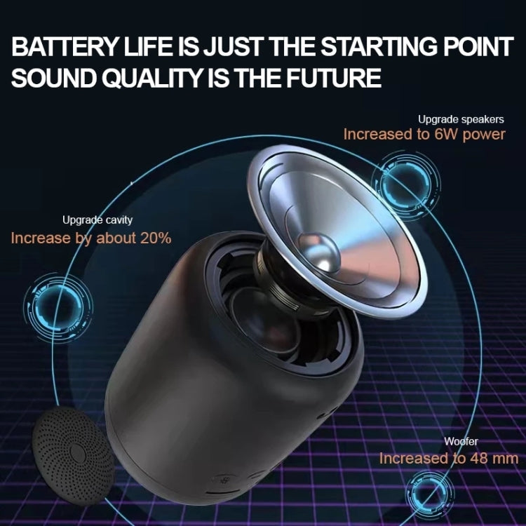 T&G TG288 TWS Portable LED Light Bluetooth Speaker(Blue) - free shipping - PMC TechLife - Order now!