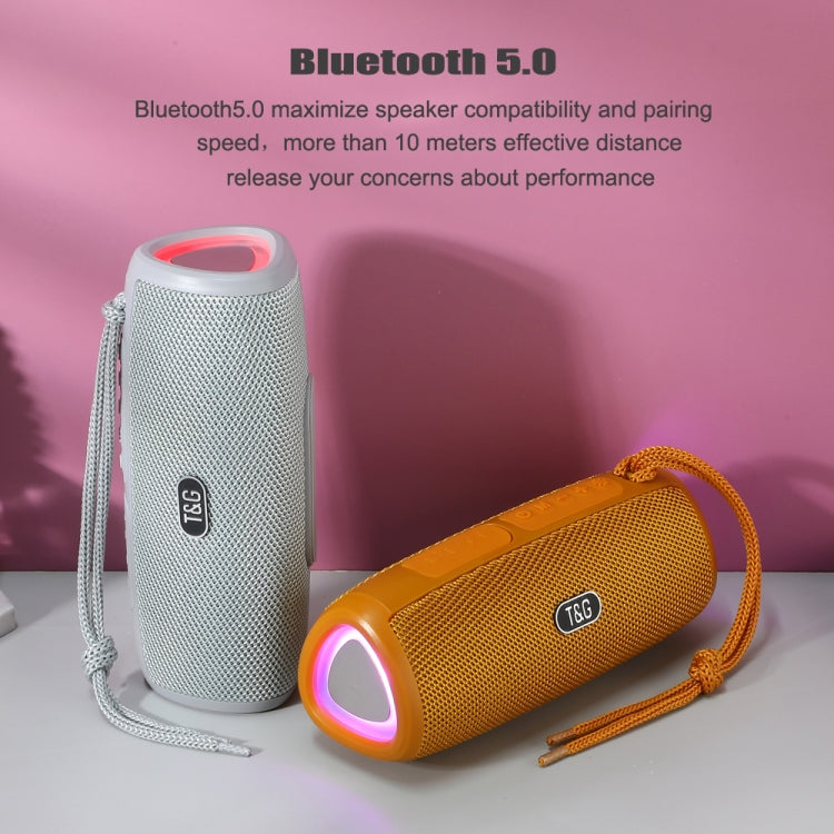 T&G TG344 Portable LED Light TWS Wireless Bluetooth Speaker(Black) - Desktop Speaker by T&G | Online Shopping South Africa | PMC TechLife | Buy Now Pay Later Mobicred