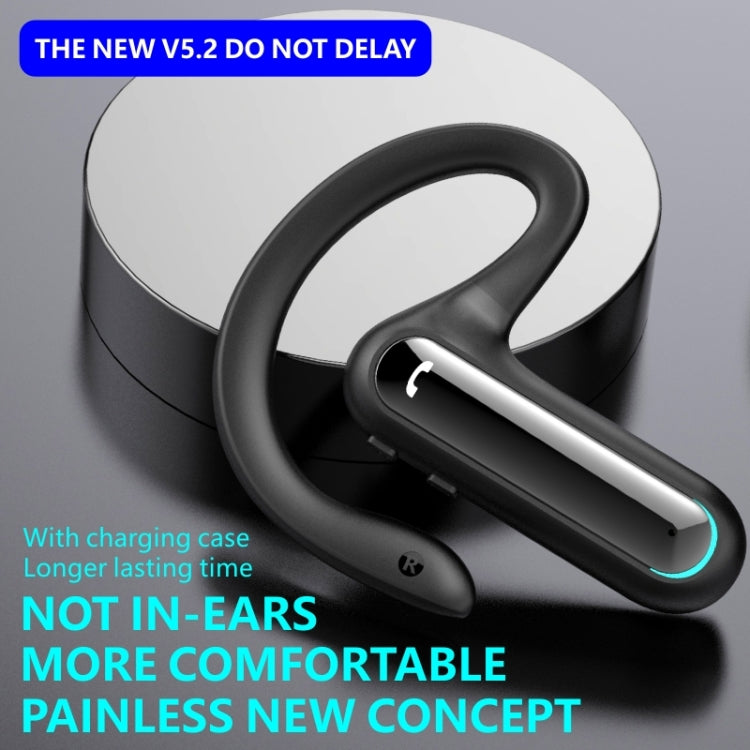 FW5 Non-in-Ear BT5.2 Wireless Sport Bone Conduction TWS Earphones Support Voice Assistant(Black) - Sport Earphone by PMC TechLife | Online Shopping South Africa | PMC TechLife