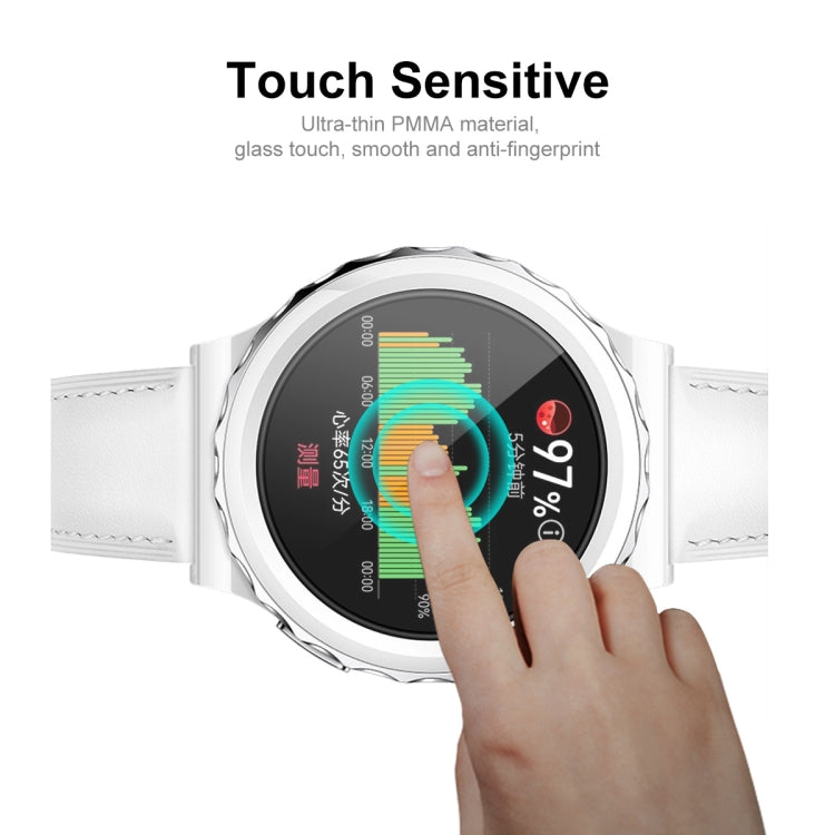 2 PCS For Huawei Watch GT 3 Pro 43mm ENKAY 3D Full Coverage Soft PC Edge + PMMA HD Screen Watch Film - Screen Protector by ENKAY | Online Shopping South Africa | PMC TechLife | Buy Now Pay Later Mobicred