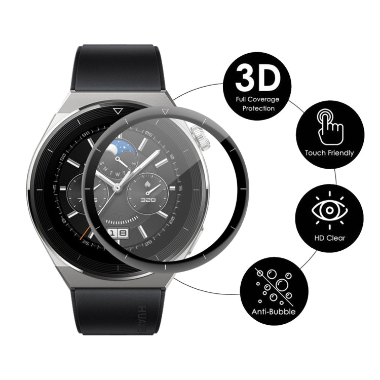 2 PCS For Huawei Watch GT 3 Pro 46mm ENKAY 3D Full Coverage Soft PC Edge + PMMA HD Screen Watch Film - Screen Protector by ENKAY | Online Shopping South Africa | PMC TechLife | Buy Now Pay Later Mobicred