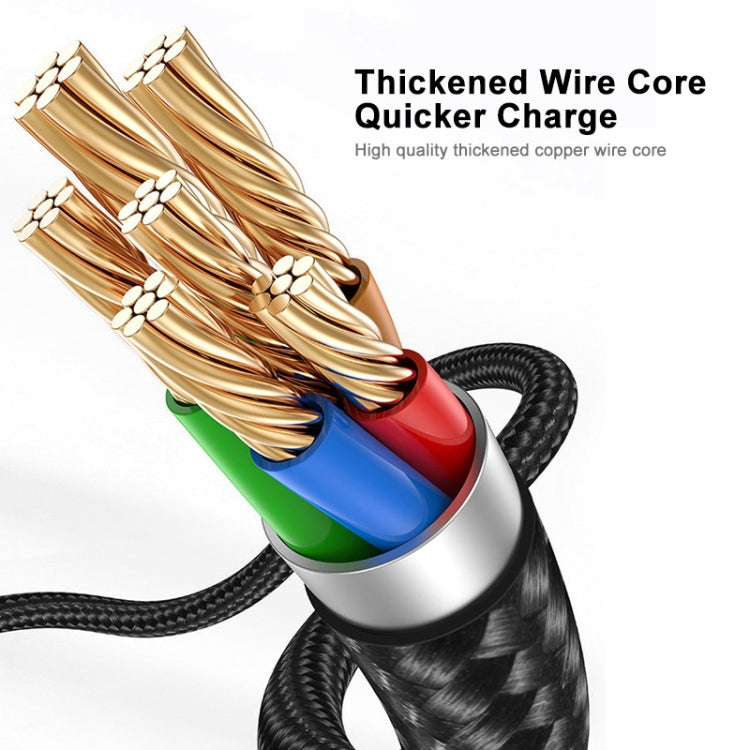 ENKAY PD 20W 3A USB-C / Type-C to 8 Pin Elbow Fast Charging Nylon Braided Data Cable, Length:2m(Green) - free shipping - PMC TechLife - Order now!