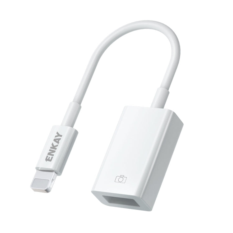 ENKAY ENK-AT108 8 Pin to USB 3.0 OTG Adapter Data Cable for iPhone / iPad - Converter & Adapter by ENKAY | Online Shopping South Africa | PMC TechLife