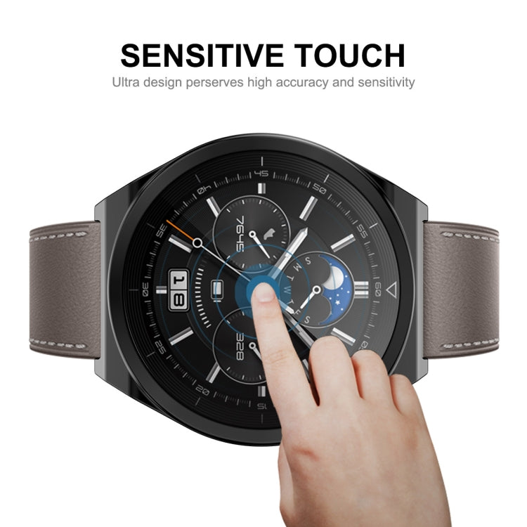 For Huawei Watch GT 3 Pro 46mm ENKAY Full Coverage Electroplated Soft TPU Case with Screen Protection(Rose Gold) - free shipping - PMC TechLife - Order now!