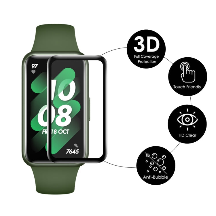 2 PCS For Huawei Band 7/6 / Honor Band 6 ENKAY 3D Full Coverage Soft PC Edge + PMMA HD Screen Watch Film - Screen Protector by ENKAY | Online Shopping South Africa | PMC TechLife | Buy Now Pay Later Mobicred