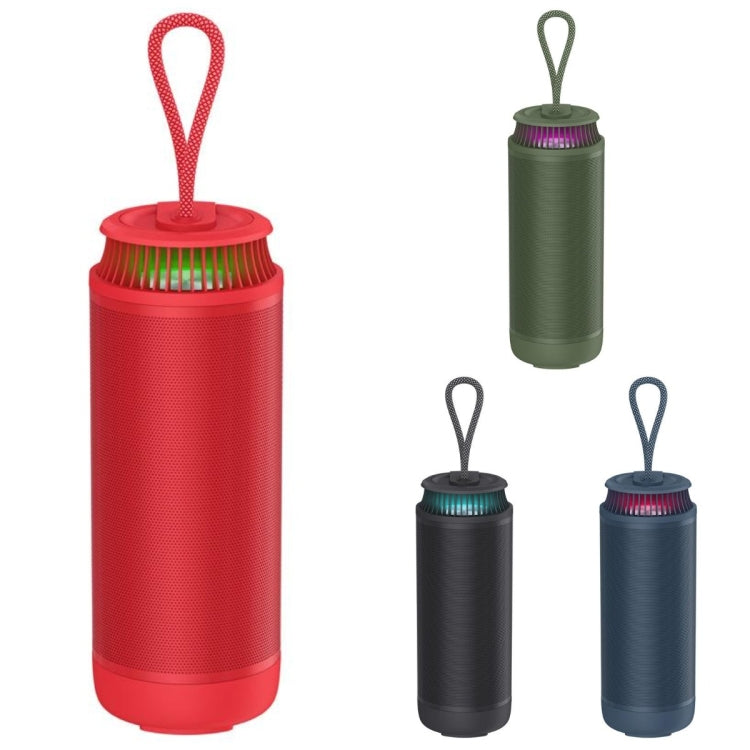 NewRixing NR9015 14W Portable IPX6 Waterproof TWS Stereo Bluetooth Speaker(Red) - Desktop Speaker by NewRixing | Online Shopping South Africa | PMC TechLife | Buy Now Pay Later Mobicred