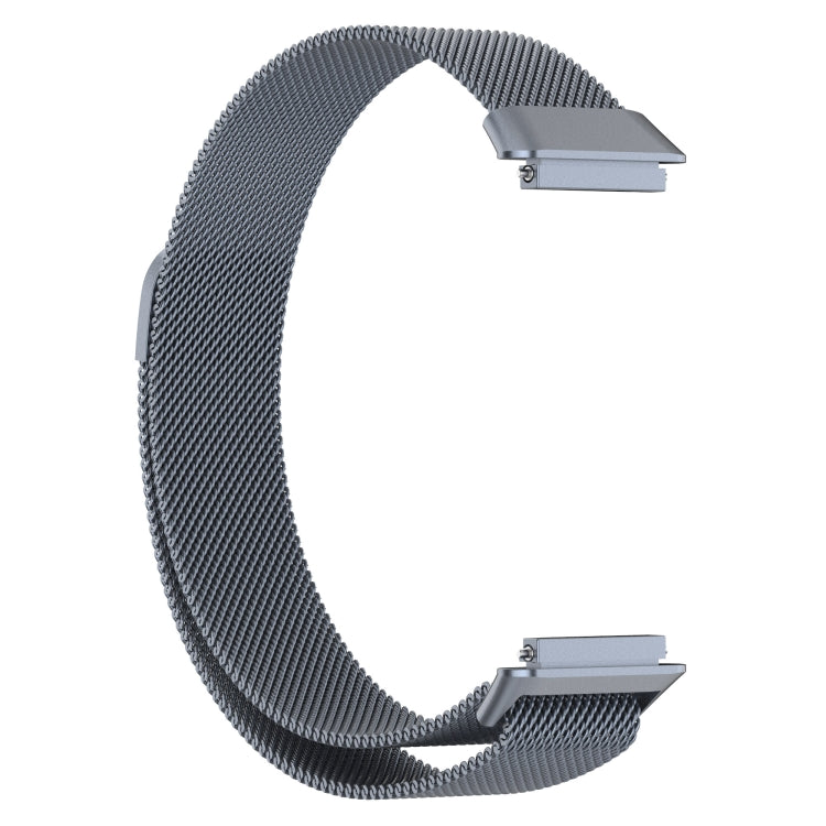 For Huawei Band 7 Milan Magnetic Watch Band(Gray) - Watch Bands by PMC TechLife | Online Shopping South Africa | PMC TechLife | Buy Now Pay Later Mobicred