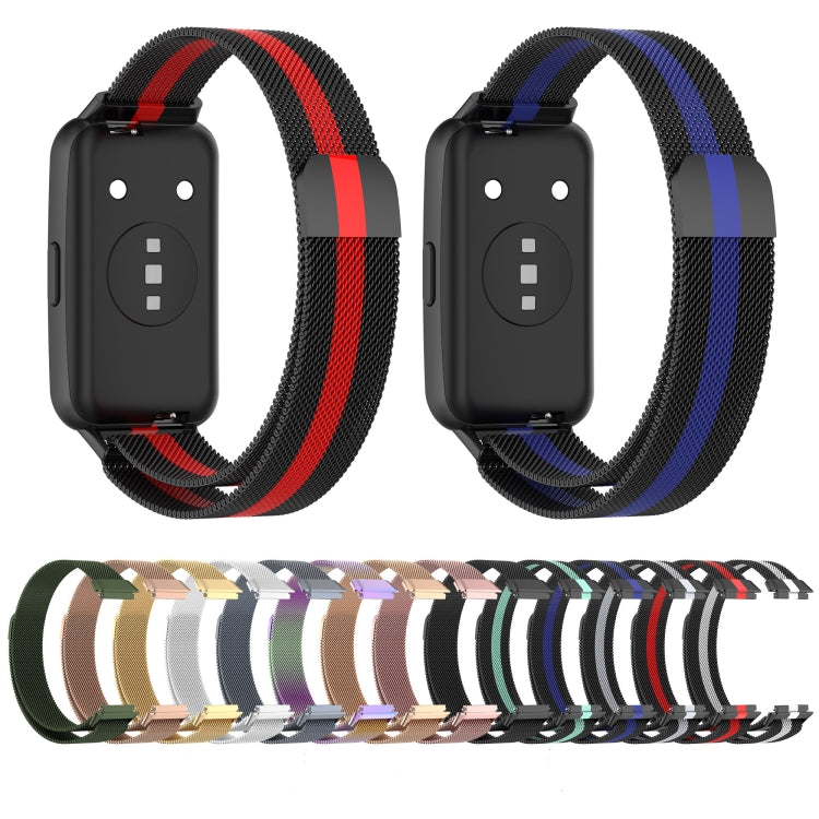 For Huawei Band 7 Milan Magnetic Watch Band(Black) - free shipping - PMC TechLife - Order now!