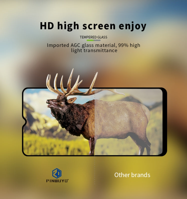 For OPPO A77 5G PINWUYO 9H 2.5D Full Screen Tempered Glass Film(Black) - OPPO Tempered Glass by PINWUYO | Online Shopping South Africa | PMC TechLife | Buy Now Pay Later Mobicred