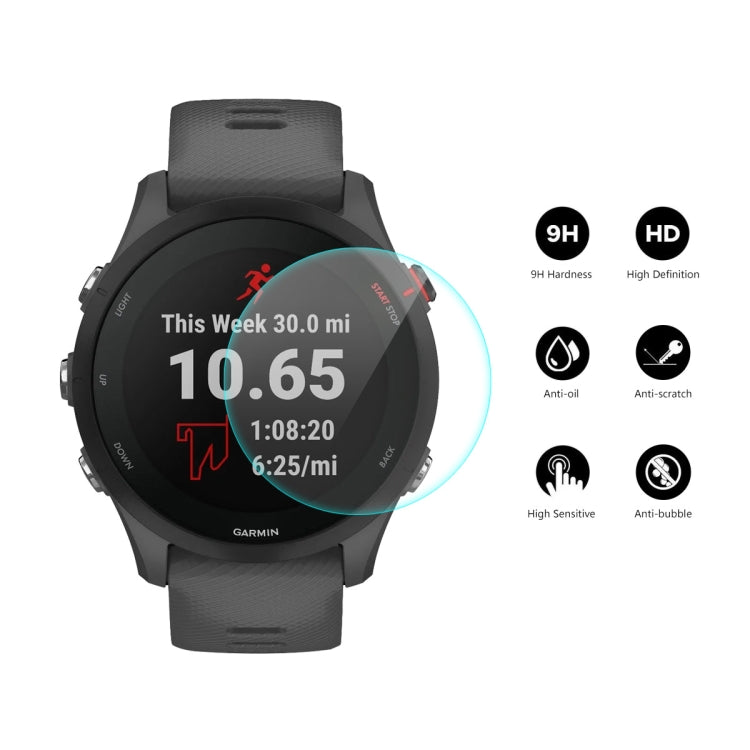 10 PCS Compatible with Garmin Compatible witherunner 255 ENKAY 0.2mm 9H Tempered Glass Screen Protector Watch Film - free shipping - PMC TechLife - Order now!