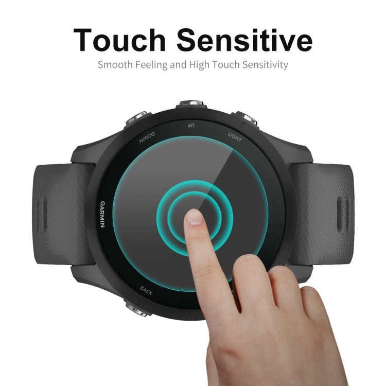 10 PCS Compatible with Garmin Compatible witherunner 255 ENKAY 0.2mm 9H Tempered Glass Screen Protector Watch Film - free shipping - PMC TechLife - Order now!