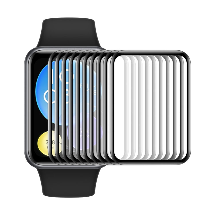 10 PCS For Huawei Watch Fit 2 ENKAY Hat-Prince 3D Full Coverage Soft PC Edge + PMMA HD Screen Protector Film - free shipping - PMC TechLife - Order now!
