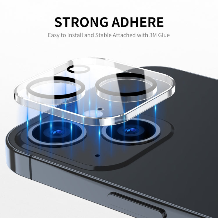 For iPhone 13 / 13 Pro 2pcs ENKAY Hat-Prince 9H Rear Camera Lens Tempered Glass Film - iPhone 13 Tempered Glass by ENKAY | Online Shopping South Africa | PMC TechLife | Buy Now Pay Later Mobicred