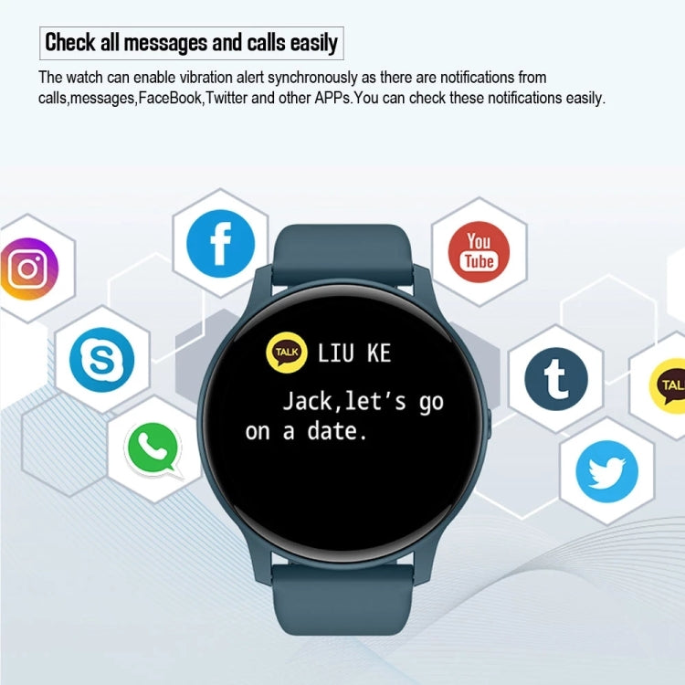 S32 1.3 inch Color Screen Smart Watch,Support Heart Rate Monitoring / Blood Pressure Monitoring(Blue) - free shipping - PMC TechLife - Order now!