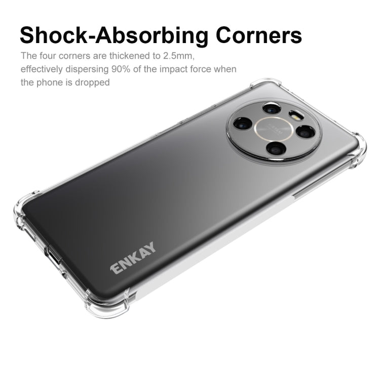 For Honor X9 4G / 5G ENKAY Transparent TPU Shockproof Phone Case - Honor Cases by ENKAY | Online Shopping South Africa | PMC TechLife | Buy Now Pay Later Mobicred