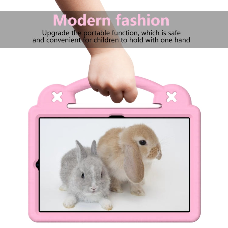 For Samsung Galaxy Tab S6 Lite 10.4 2020/2022 Handle Kickstand Children EVA Shockproof Tablet Case(Pink) - free shipping - PMC TechLife - Order now!