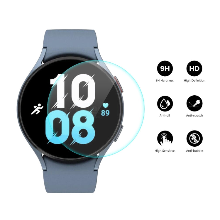 5 PCS For Samsung Galaxy Watch5 40mm ENKAY 0.2mm 9H Tempered Glass Screen Protector Watch Film - Screen Protector by ENKAY | Online Shopping South Africa | PMC TechLife | Buy Now Pay Later Mobicred