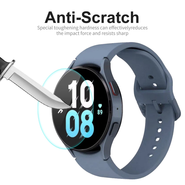 5 PCS For Samsung Galaxy Watch5 44mm ENKAY 0.2mm 9H Tempered Glass Screen Protector Watch Film - Screen Protector by ENKAY | Online Shopping South Africa | PMC TechLife | Buy Now Pay Later Mobicred
