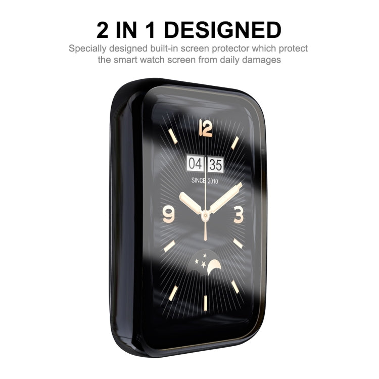 For Xiaomi Mi Band 7 Pro ENKAY Hat-Prince Full Coverage Electroplated TPU Screen Protection Case(Dark Blue) - free shipping - PMC TechLife - Order now!