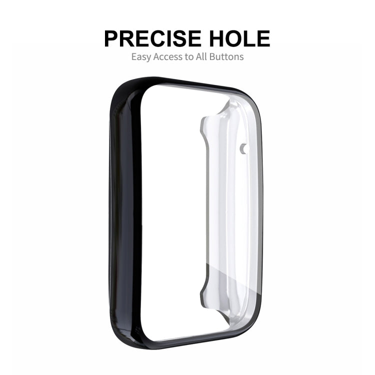 For Xiaomi Mi Band 7 Pro ENKAY Hat-Prince Full Coverage Electroplated TPU Screen Protection Case(Silver) - free shipping - PMC TechLife - Order now!