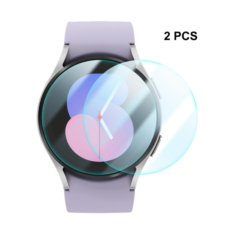 2 PCS For Samsung Galaxy Watch5 40mm ENKAY Hat-Prince Crystal Anti-scratch Screen Protector Film - Screen Protector by ENKAY | Online Shopping South Africa | PMC TechLife | Buy Now Pay Later Mobicred