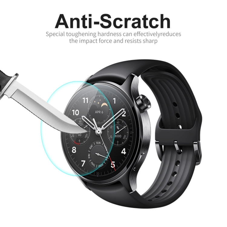 5 PCS For Xiaomi Watch S1 Pro ENKAY 0.2mm 9H Tempered Glass Screen Protector Film - free shipping - PMC TechLife - Order now!