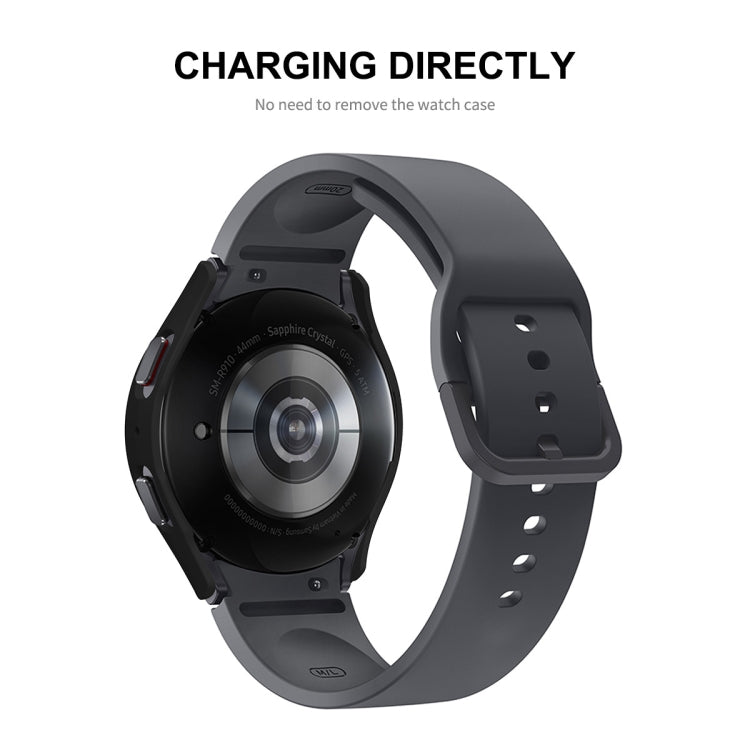 For Samsung Galaxy Watch5 40mm ENKAY Hat-Prince Full Coverage PC Frame + 9H Tempered Glass Case(Deep Green) - free shipping - PMC TechLife - Order now!
