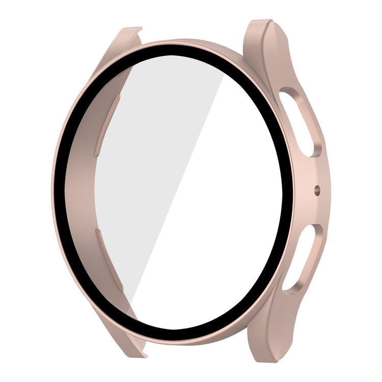 For Samsung Galaxy Watch5 44mm ENKAY Hat-Prince Full Coverage PC Frame + 9H Tempered Glass Case(Pink) - free shipping - PMC TechLife - Order now!