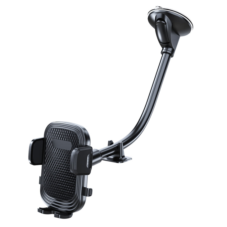 A190+X35 Car Phone Holder Windshield Sucker Mount Bendable Long Arm Stand - Car Holders by PMC TechLife | Online Shopping South Africa | PMC TechLife