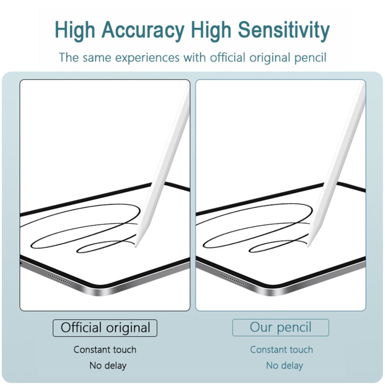 Tablet Phone Universal Capacitive Stylus For iPad Mini6/Mini5/Air3 10.5/Pro 11/Air4 10.9/ 10.2 /Pro  12.9 (White) - Stylus Pen by PMC TechLife | Online Shopping South Africa | PMC TechLife
