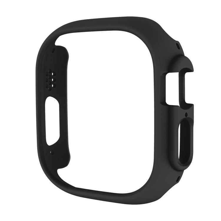 For Apple Watch Ultra / Ultra 2 49mm ENKAY 2 in 1 PC Case + Full Coverage 9H Tempered Glass Film(Black) - free shipping - PMC TechLife - Order now!