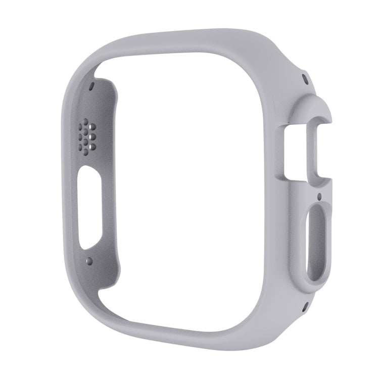 For Apple Watch Ultra / Ultra 2 49mm ENKAY 2 in 1 PC Case + Full Coverage 9H Tempered Glass Film(Grey) - free shipping - PMC TechLife - Order now!