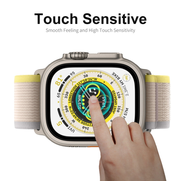 For Apple Watch Ultra / Ultra 2 / Ultra 3 49mm ENKAY 9H Full Cover Tempered Glass Watch Film - Others by ENKAY | Online Shopping South Africa | PMC TechLife | Buy Now Pay Later Mobicred