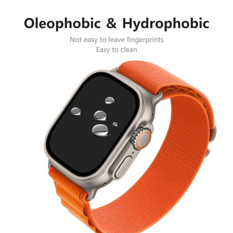 For Apple Watch Ultra / Ultra 2 / Ultra 3 49mm 2pcs ENKAY 9H Full Cover Tempered Glass Watch Film - Others by ENKAY | Online Shopping South Africa | PMC TechLife | Buy Now Pay Later Mobicred
