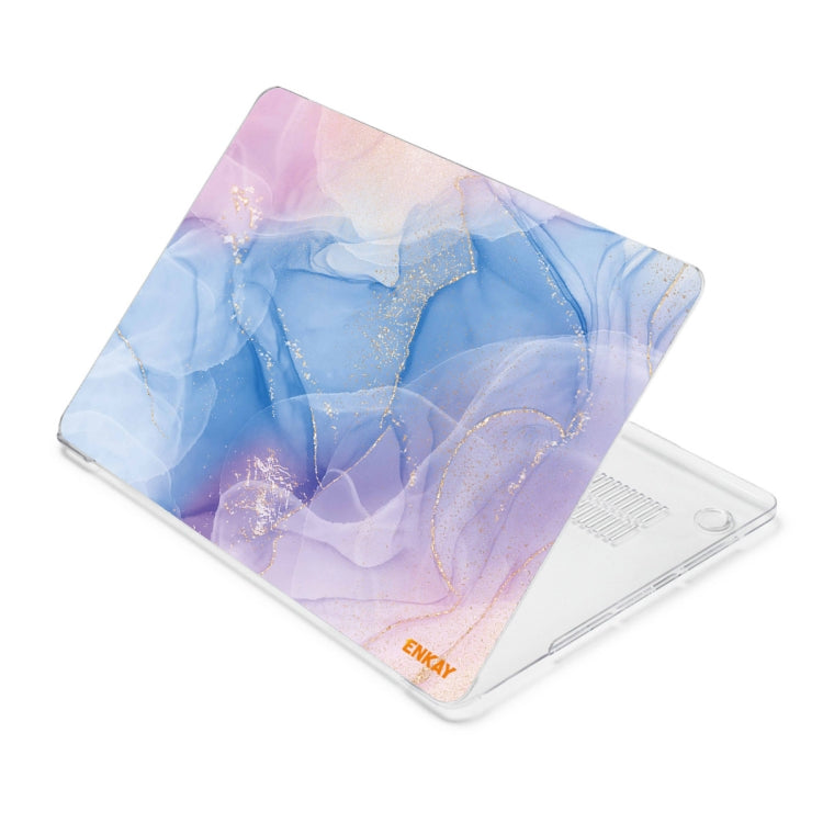 For MacBook Air 13.6 2022/2024 A2681 (M2) / A3113 (M3) ENKAY Hat-Prince Streamer Series Protective Crystal Case Cover Hard Shell(Streamer No.2) - free shipping - PMC TechLife - Order now!