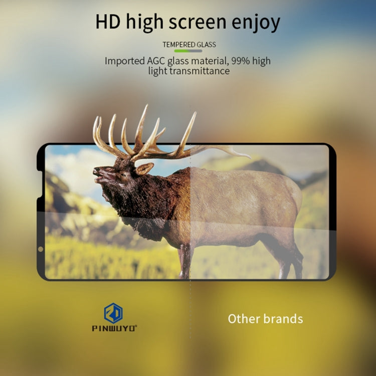 For ASUS ROG Phone 6D / 6D Ultimate / Phone 5 PINWUYO 9H 2.5D Full Screen Tempered Glass Film(Black) - ASUS Tempered Glass by PINWUYO | Online Shopping South Africa | PMC TechLife | Buy Now Pay Later Mobicred