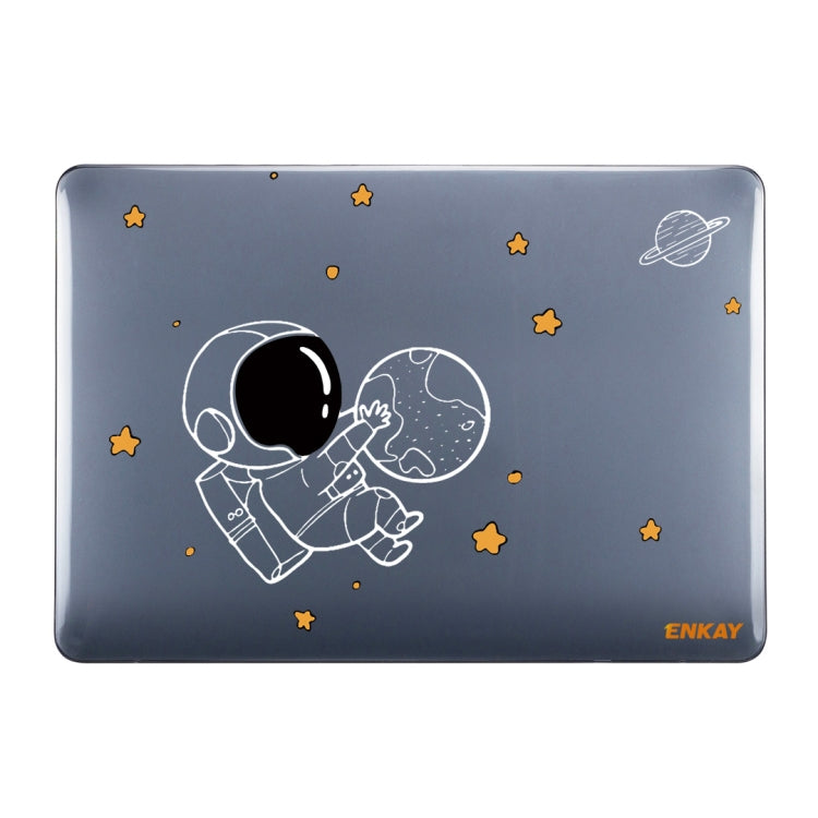 For MacBook Pro 13.3 A1706/A1989/A2159 ENKAY Hat-Prince 3 in 1 Spaceman Pattern Laotop Protective Crystal Case with TPU Keyboard Film / Anti-dust Plugs, Version:EU(Spaceman No.5) - free shipping - PMC TechLife - Order now!
